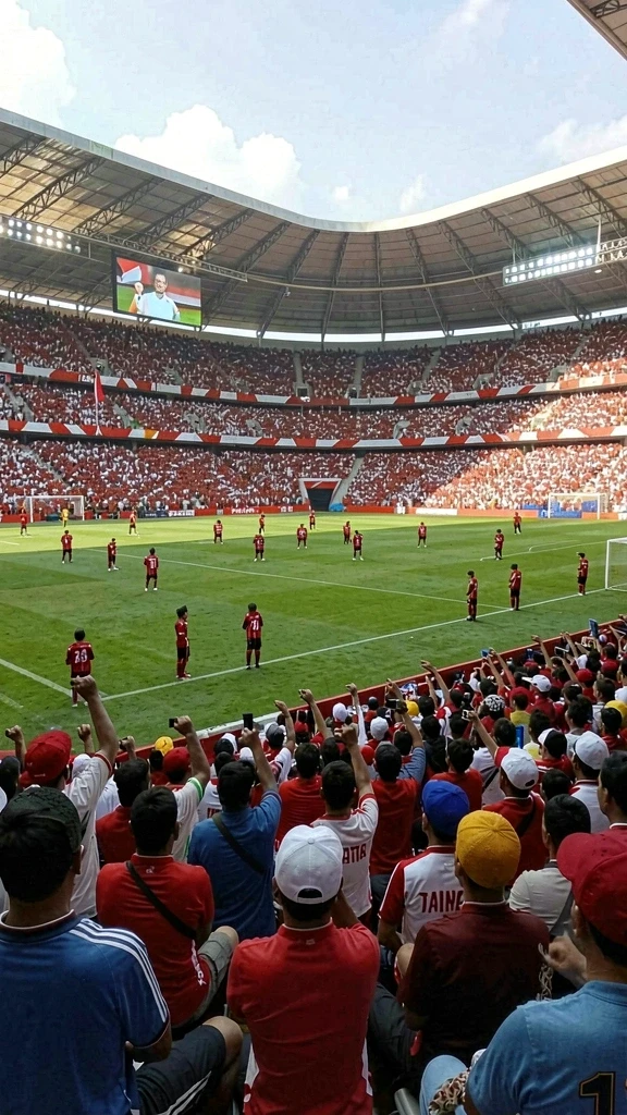 Tampilan awal permainan dengan antarmuka yang menarik.