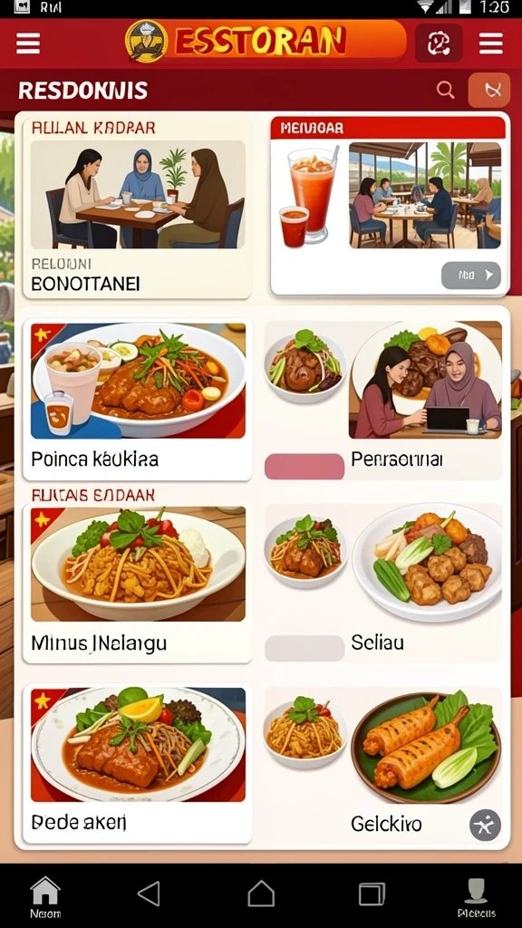 Tangkapan layar memperlihatkan item yang bisa dikumpulkan.