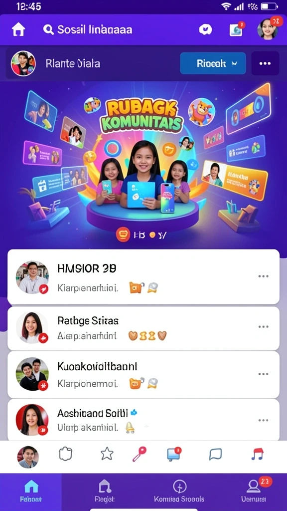 Karakter kustom yang dapat disesuaikan sesuai keinginan.