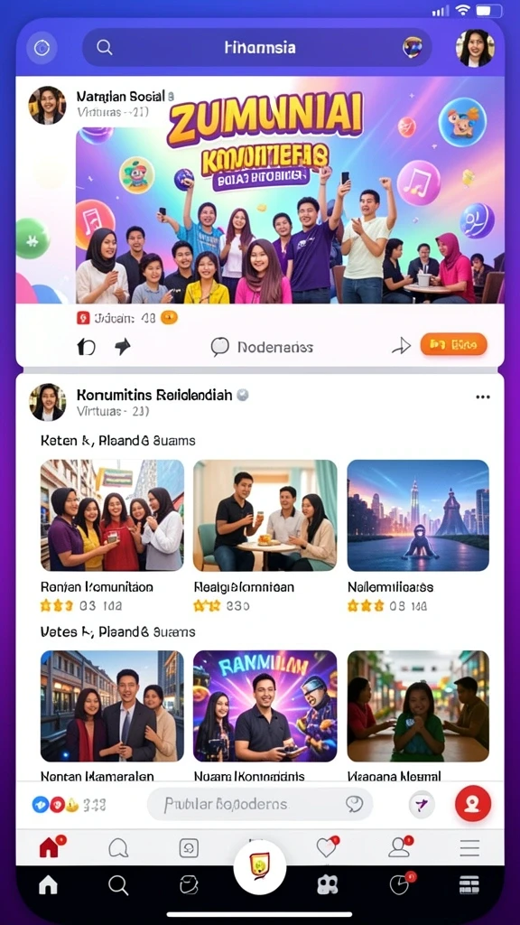 Fitur bonus menarik setiap bulannya.