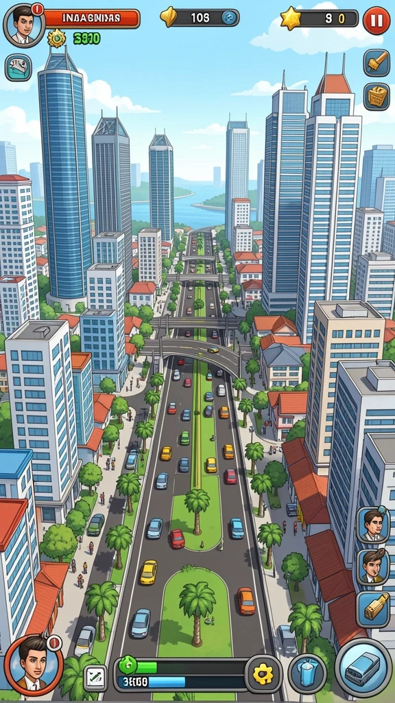Pemandangan indah dari dunia BETON999 yang luas.
