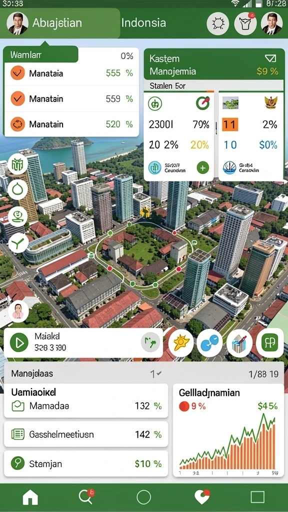 Pemain-pemain dengan statistik yang bervariasi.