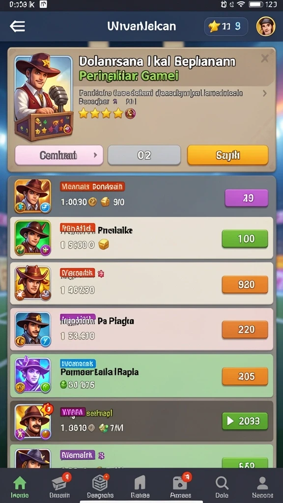 Pemandangan level menampilkan detail yang menakjubkan.