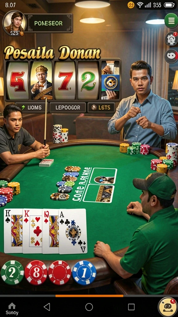 Tampilan grafis yang menakjubkan dalam game.