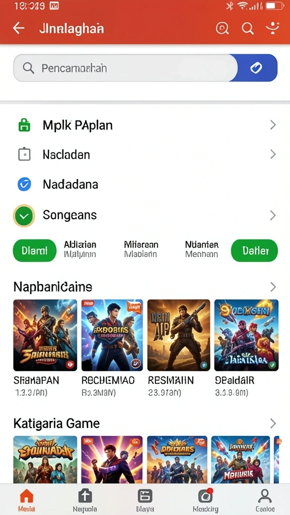Karakter unik dengan desain yang menarik.