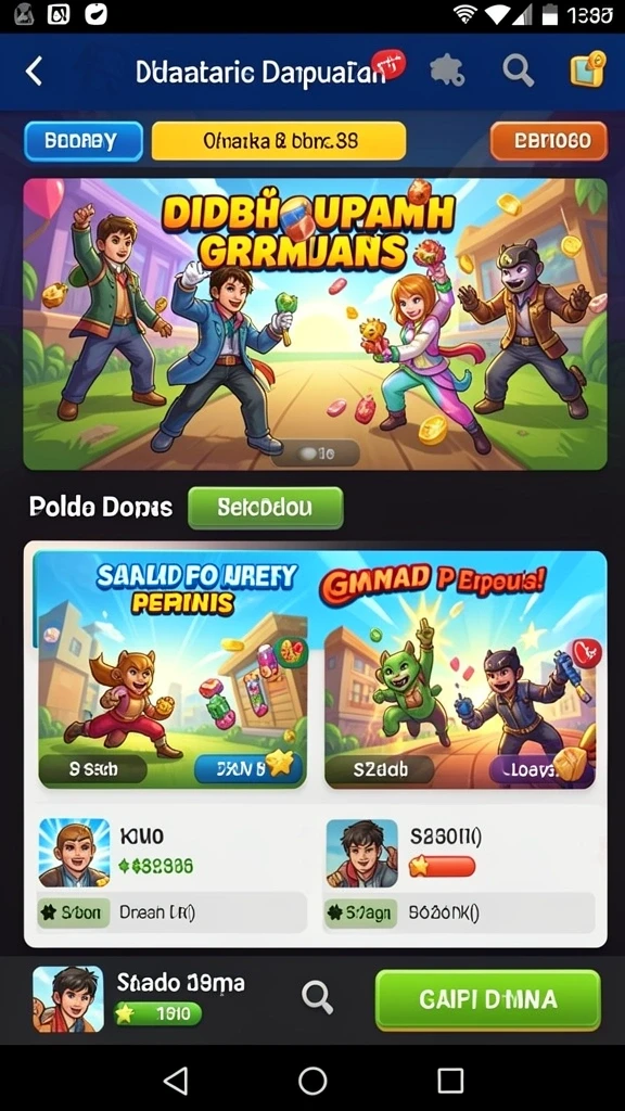 Screenshot menampilkan karakter utama G668 dalam aksi.