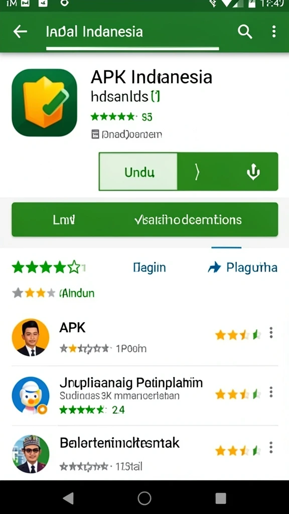 Tampilan antarmuka yang intuitif membuat bermain lebih menyenangkan.