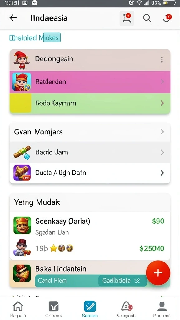 Tangkapan layar saat pemain beraksi dalam pertempuran.
