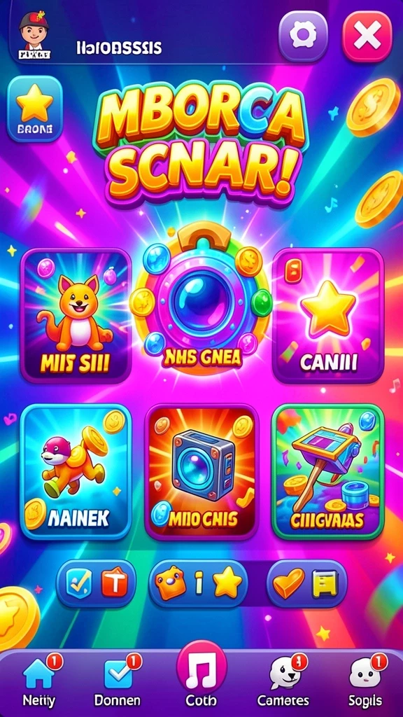 Tangkapan layar dari mode multiplayer yang kompetitif.