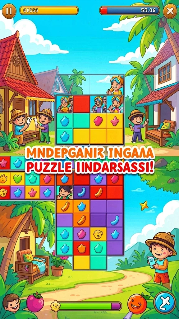 Momen seru dalam mode multiplayer dengan teman.