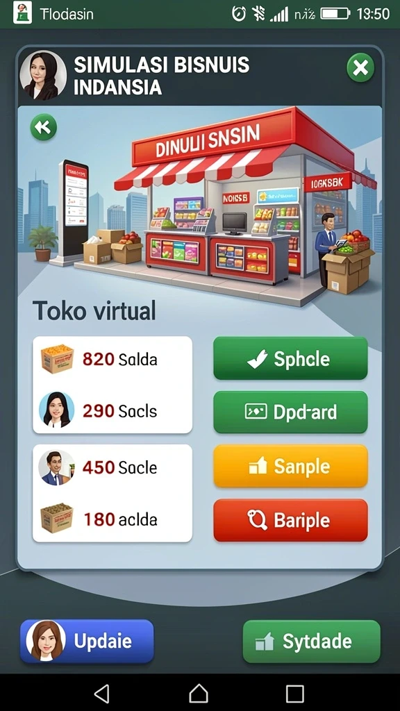 Karakter kustomisasi yang unik dan menarik.