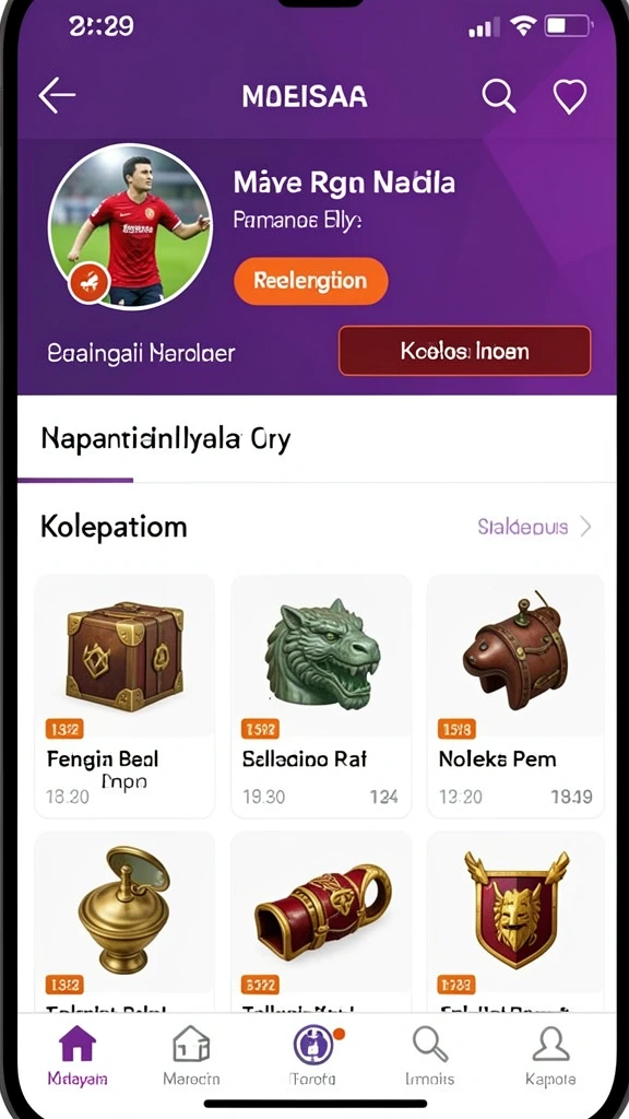 Tampilan antarmuka yang intuitif dan menarik.