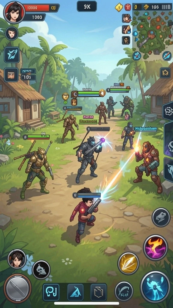 Tampilan grafis KOKO11 yang memukau dan detail.