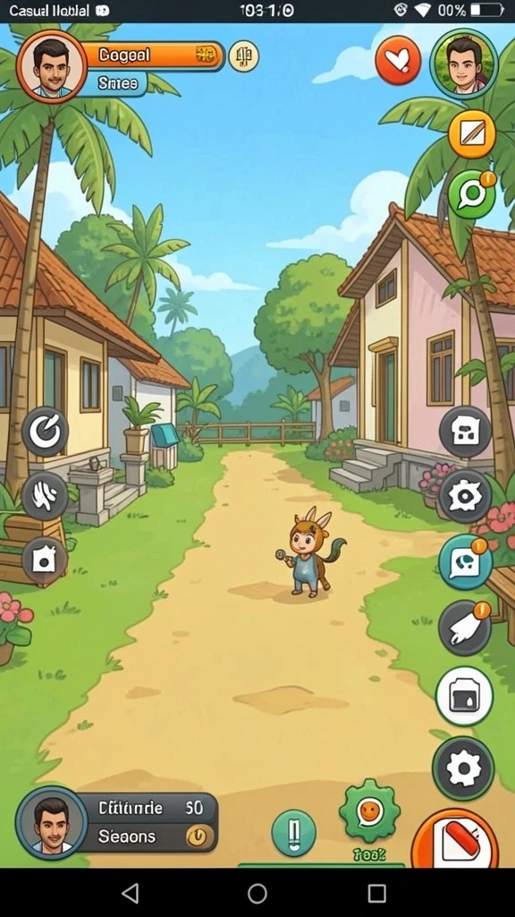 Gameplay seru dengan berbagai tingkat kesulitan menanti Anda.