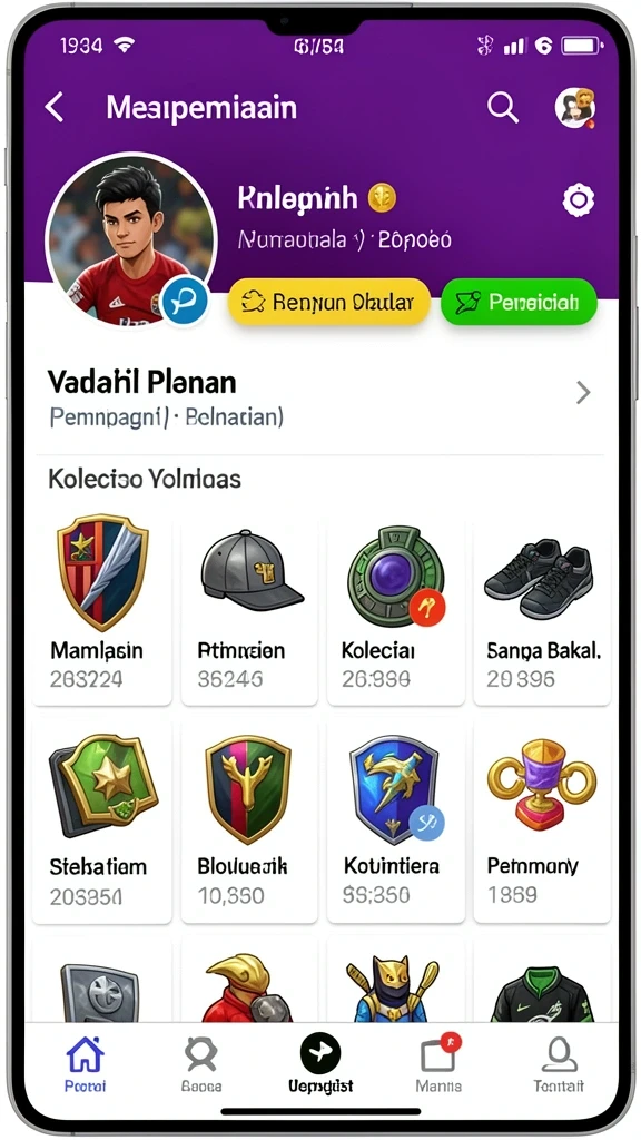 Beragam pilihan permainan untuk dinikmati oleh semua pemain.