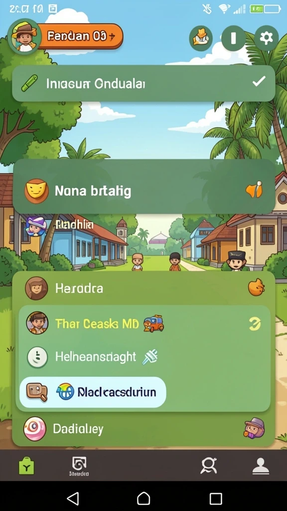 Tampilan antarmuka pengguna yang menarik dan intuitif.