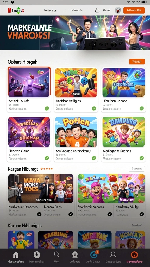 Tampilan antarmuka yang user-friendly.