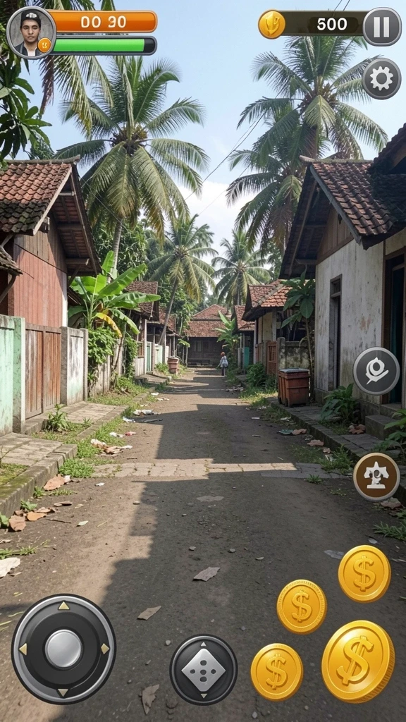 Tampilan antarmuka pengguna yang intuitif dan menarik.