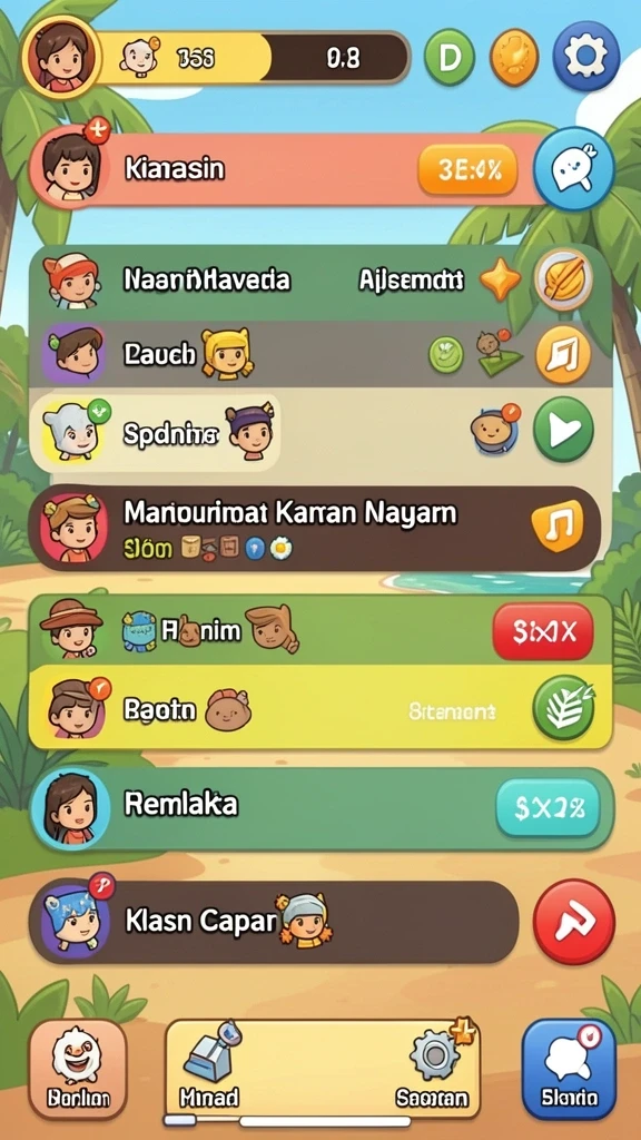 Tampilan antarmuka yang ramah pengguna.
