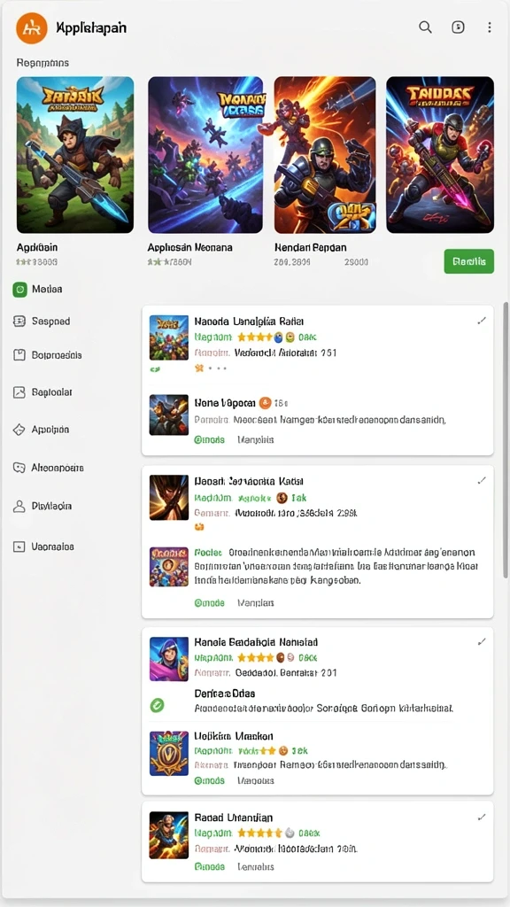 Screenshot menunjukkan pemandangan menakjubkan dalam permainan.