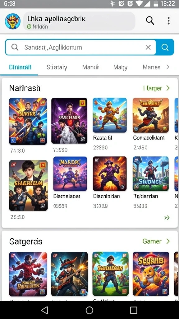 Antarmuka aplikasi yang bersih dan modern.