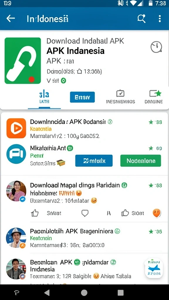 Tampilan antarmuka pengguna yang menarik.