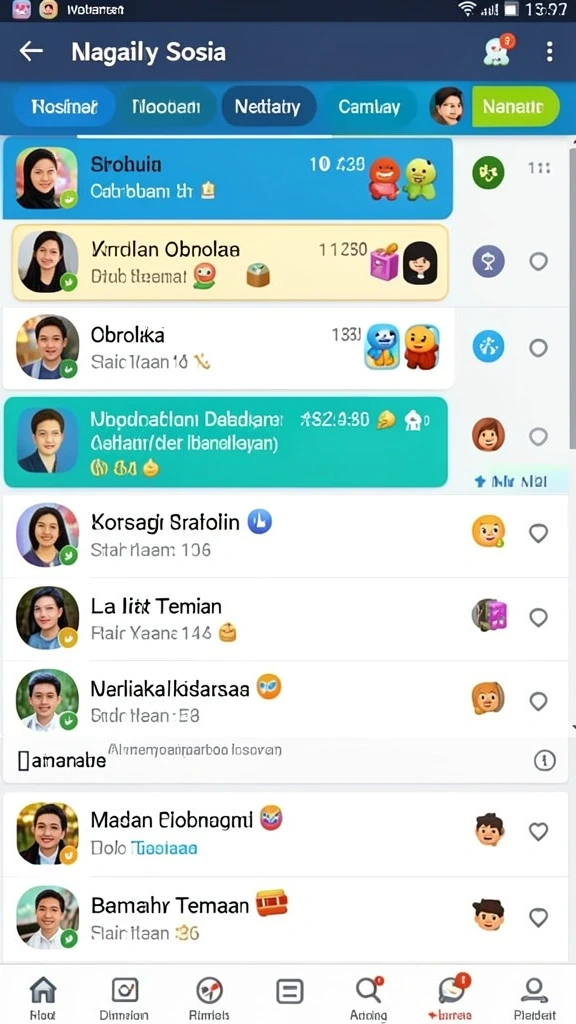 Tampilan antarmuka yang user-friendly.