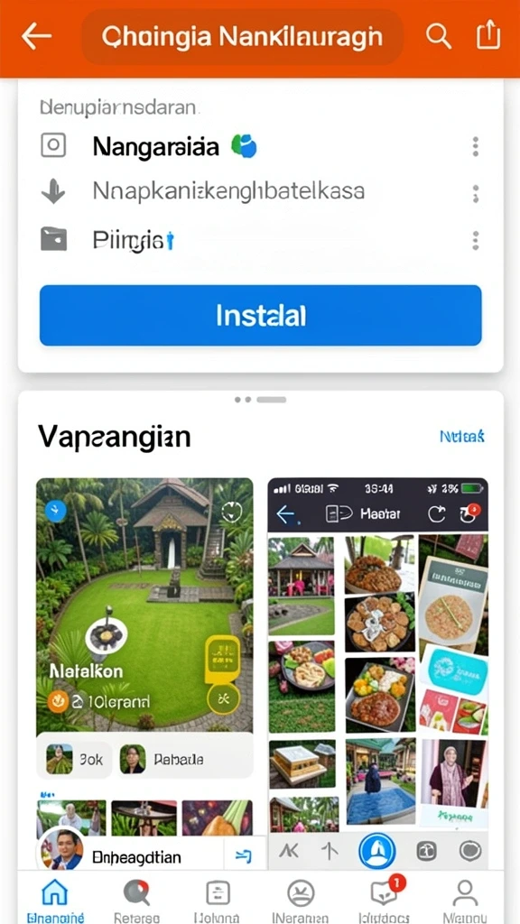 Tampilan antarmuka yang bersih dan intuitif.