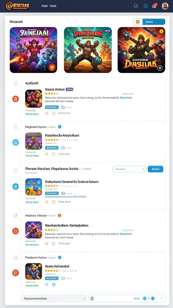 Tampilan utama game RPVIP6 yang menarik.