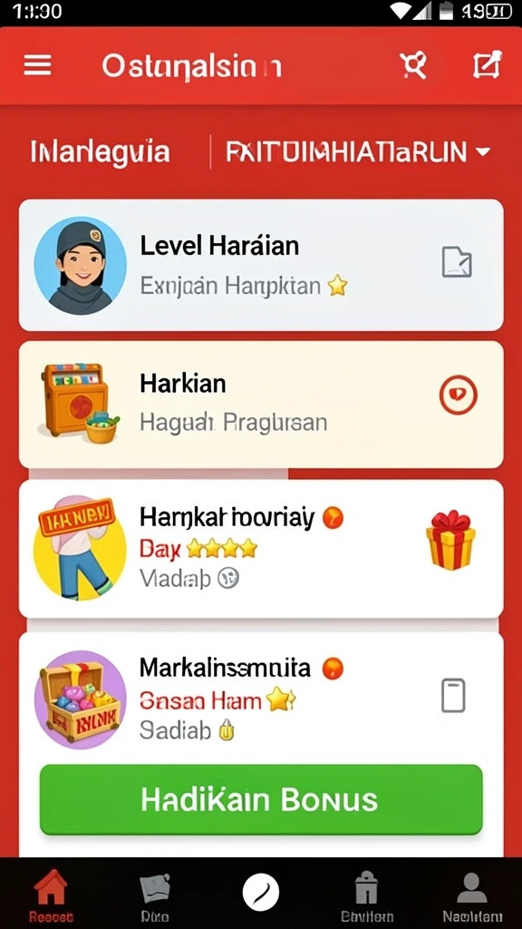 Tampilan antarmuka yang menarik dan mudah dinavigasi.