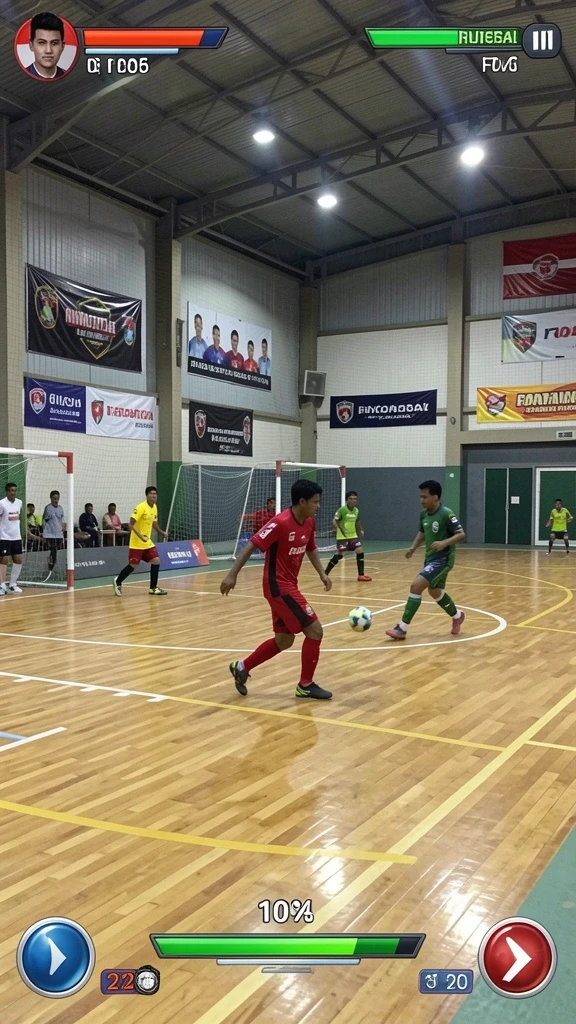 Mode kompetisi yang menarik dan menantang.