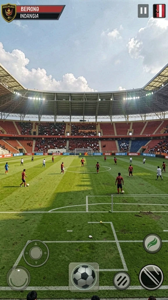 Tampilan antarmuka game yang menarik dan penuh warna.