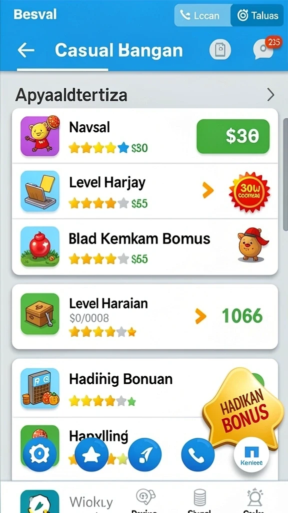 Pengalaman multiplayer yang seru bersama teman.