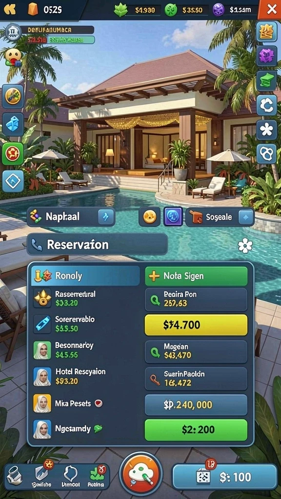 Screenshot menunjukkan peta baru yang dapat dijelajahi.