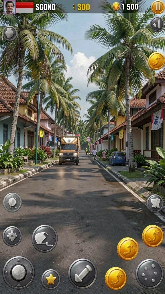 Screenshot menunjukkan interaksi antara pemain dalam komunitas.